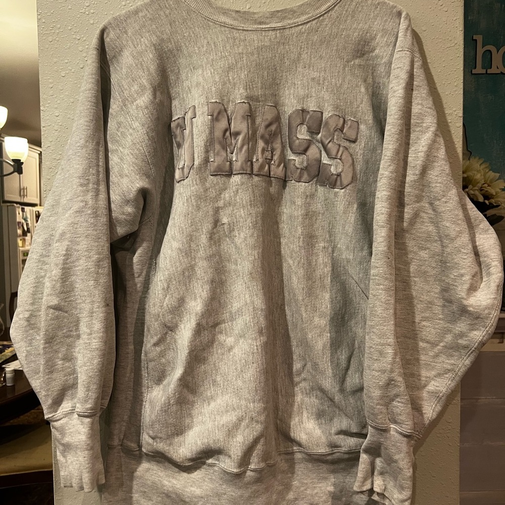 U MASS Champion Crewneck, from the 80’s
